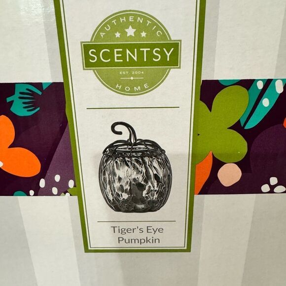 New SCENTSY WAX WARMER [TIGERS EYE PUMPKIN] - Picture 3 of 3
